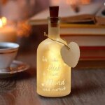 Bouteille led - weewooday - verre de haute qualit� - eclairage led - id�al pour les cadeaux romantiques ...
