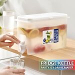 Bouteille de limonade, pot d'eau, bouilloire froide avec robinet, rfrigrateur domestique, articles ...