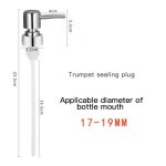 Bouteille de sauce a l'hutre, distributeur de sauce soja, bouchon de bouteille, accessoires de bar de ...