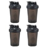 Bouteilles shaker prot�in�es pour m�langes de prot�ines, noires