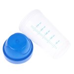 Bouteille a shaker transparente, bouteille de mlange crative de protines de milkshake, tasse a secouer, ...