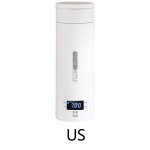 Bouteille thermos en acier inoxydable, tasse chauffante electrique, bouilloire portable, microphone a ... Bouteille thermos en acier inoxydable, tasse chauffante electrique, bouilloire portable, microphone a ...