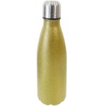 Bouteille thermos dor� en inox - by cbkreation