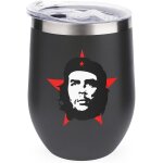 Bouteille thermos en forme de u, che guevara, hros rvolutionnaire, bouteille d'eau, tasse en acier ...