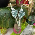 Bouteille verre candy bar 15cm