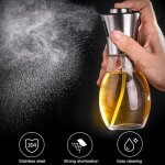 Bouteille en verre d'huile de vinaigre, vaporisateur d'huile d'olive bbq cuisson, pompe a eau, gravy ... Bouteille en verre d'huile de vinaigre, vaporisateur d'huile d'olive bbq cuisson, pompe a eau, gravy ...