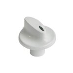 Bouton bruleurs gaz blanc pour cuisiniere indesit - c00117525 Bouton bruleurs gaz blanc pour cuisiniere indesit - c00117525