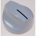 Bouton gaz blanc de table de cuisson faure