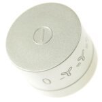 Bouton, manette - hotte (488000630602, c00630602 ikea whirlpool)