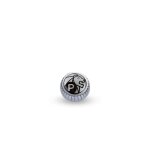 Bouton bijou bouton pour moulin a poivre, chrome mat