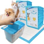 Bps lot de 80 eponges pour chiens et chats pour chiots super absorbants pour l'ducation des chiots 33x45 ...
