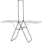 Brabantia - hangon - séchoir - 25 m - avec portant a cintres - matt black Brabantia - hangon - séchoir - 25 m - avec portant a cintres - matt black