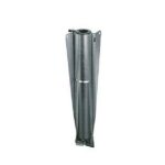 Brabantia - tige en métal pour pied de séchoir - bouchon en plastique noir - 35 mm Brabantia - tige en métal pour pied de séchoir - bouchon en plastique noir - 35 mm