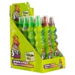 Brain licker spray 'n fizz bonbons p�tillants saveur fruit�e lot de 12 x 80g - 960g total