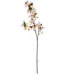 Branche de cerisier rose en fleur - 74 cm