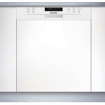 Lave - vaisselle brandt bdb424lw - encastrable - 59. 8x57x81. 5 cm (lxpxh) - blanc