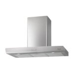 Brandt bhb6902x - hotte - hotte dcorative - largeur : 90 cm - profondeur : 50 cm - evacuation & recyclage ...
