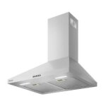 Brandt bhp4612x hotte murale acier inoxydable 624 m� / h