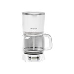Brandt caf1318es - cafeti�re - 18 tasses - blanc