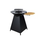 Brasero de cuisson avec plaque en fonte amovible - somagic