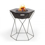 Brasero grill et plancha sur pieds barbecook rila