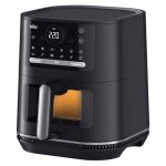 Braun hf 5075 unique autonome 2000 w friteuse d'air chaud noir et gris