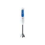 Braun multiquick 3 mq 3045wh aperitive - mixeur  main - 700 watt - blanc / bleu