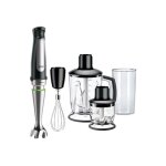 Braun multiquick 7 mq 7045x - mixeur  main - 1 kwatt - inox / noir