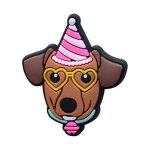 Breloques en forme de chiens pour crocs, accessoires, baskets, chaussures, dcorations, epingles pour ...