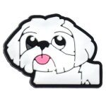 Breloques en forme de chiens pour crocs, accessoires, baskets, chaussures, dcorations, epingles pour ...