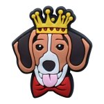 Breloques en forme de chiens pour crocs, accessoires, baskets, chaussures, dcorations, epingles pour ...