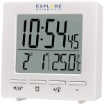 Bresser mini radio - rveil explore scientific 7, 2 cm blanc