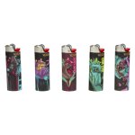 Briquet bic psychedelic rock x1