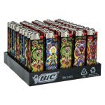Briquet bic psychedelic rock x50
