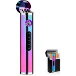 Briquet lectrique, briquet rechargeable par usb, briquet  arc avec voyant d'alimentation, briquet sans ...