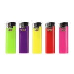 Briquet electronique couleurs maxi bic x 5