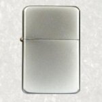 Briquet essence classique argent