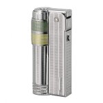 Briquet essence à pierre super triplex chrome jaune et vert imco Briquet essence à pierre super triplex chrome jaune et vert imco