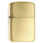 Briquet  essence zippo replica 1941 brush brass