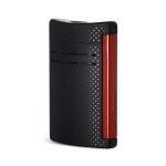Briquet �lectronique noir mat et rouge maxi jet s. t dupont