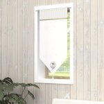 Brise bise en coton 45x90 cm aimee, par soleil d'ocre