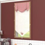 Brise bise coton 60x120 cm paulette, par soleil d'ocre