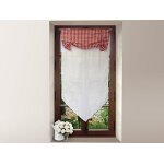 Brise - bise en coton 60x120 cm vichy rouge