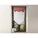 Brise - bise en coton 60x90 cm vichy rouge