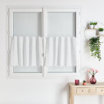 Brise bise en etamine motif losanges