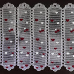 Brise bise en macram� au style romantique