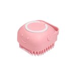 Brosse de bain en silicone pour animaux de compagnie, brosse a shampooing pour chien, epurateur pour ...