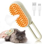 Brosse pour chat, epilateur a vapeur, spray electrique pour animaux de compagnie, soins personnels, massage ...