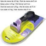 Brosse pour chien, accessoires de toilettage, dissolvant de n?uds de poils d'animaux, grands chiens et ...