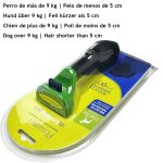 Brosse pour chien, accessoires de toilettage, dissolvant de n?uds de poils d'animaux, grands chiens et ...